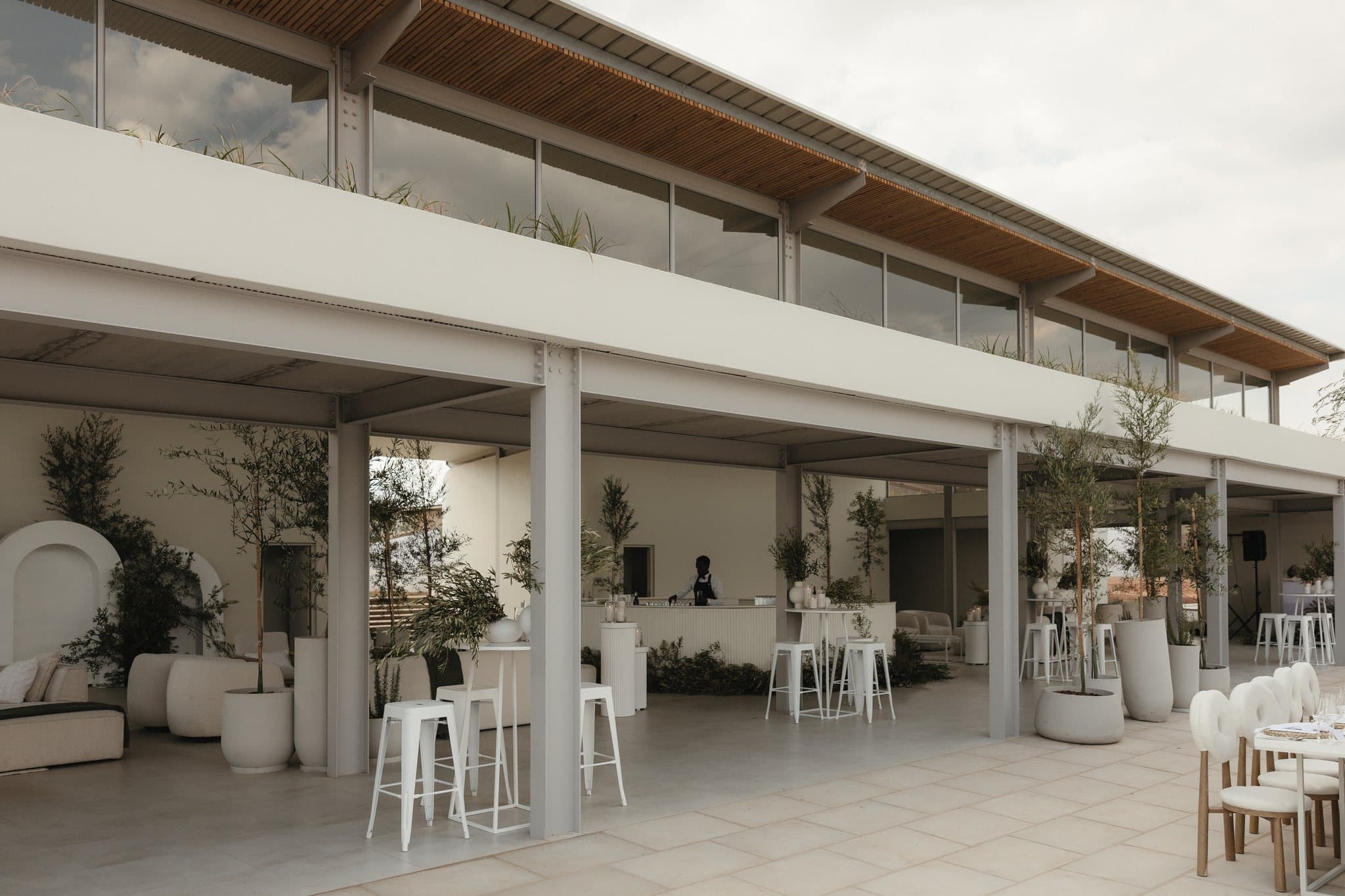 The Canapé Area